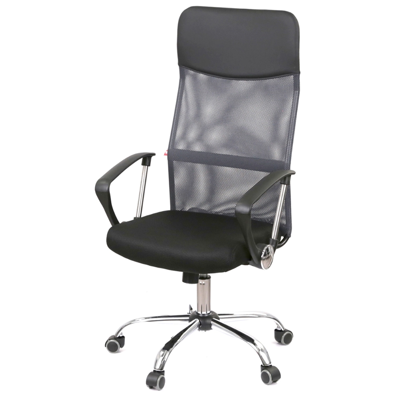 Крісло офісне АКЛАС Гілмор СН TILT Сірий/Чорний